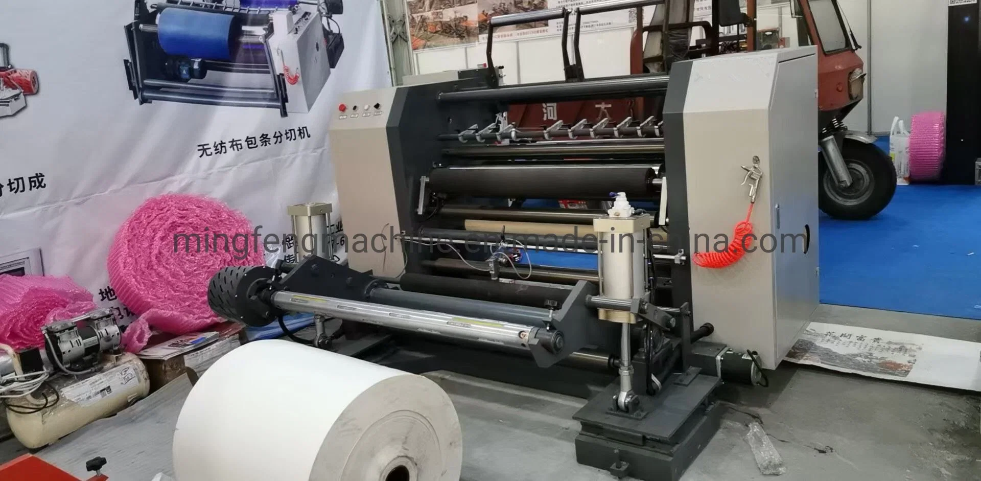 Automatic Tension Control 200m/Min High-Speed Slitting and Rewinding Machine