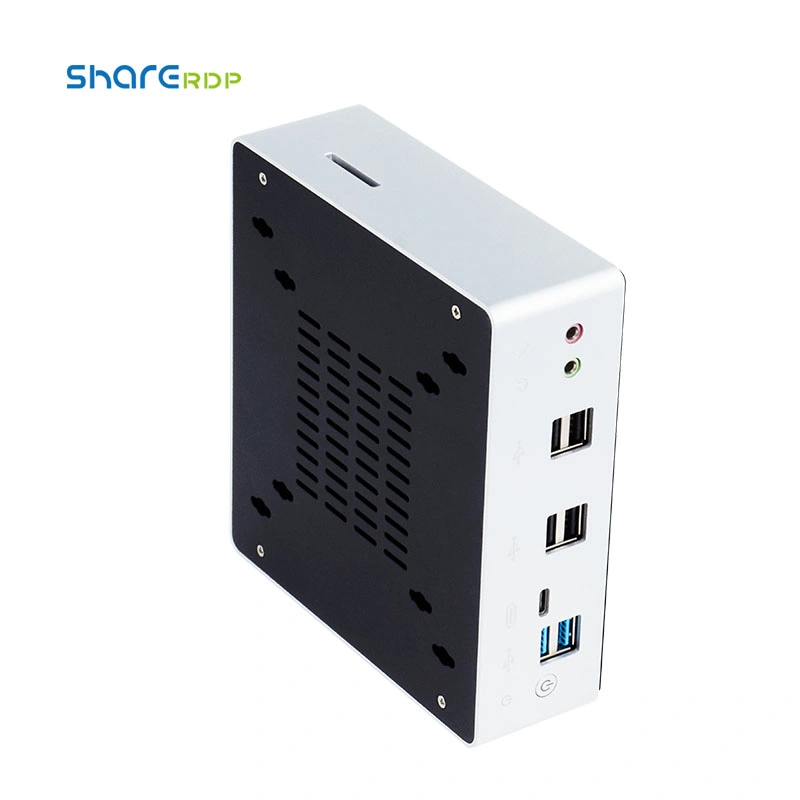 Sharerdp Micro Computer Mini Tower PC Core I5 USB-C Vesa Mount