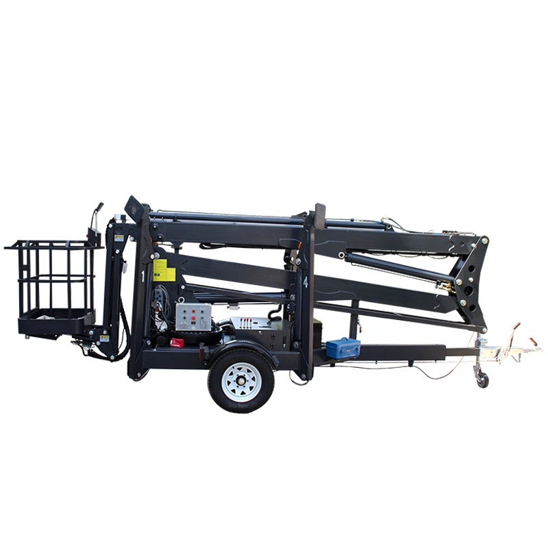 12m 16m 20m Hydraulic Articulated Electric Cherry Picker