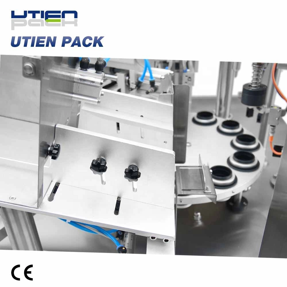 Efficient Alcohol Hand Sanitizer Packer Filling Sealing Machine in Tubes