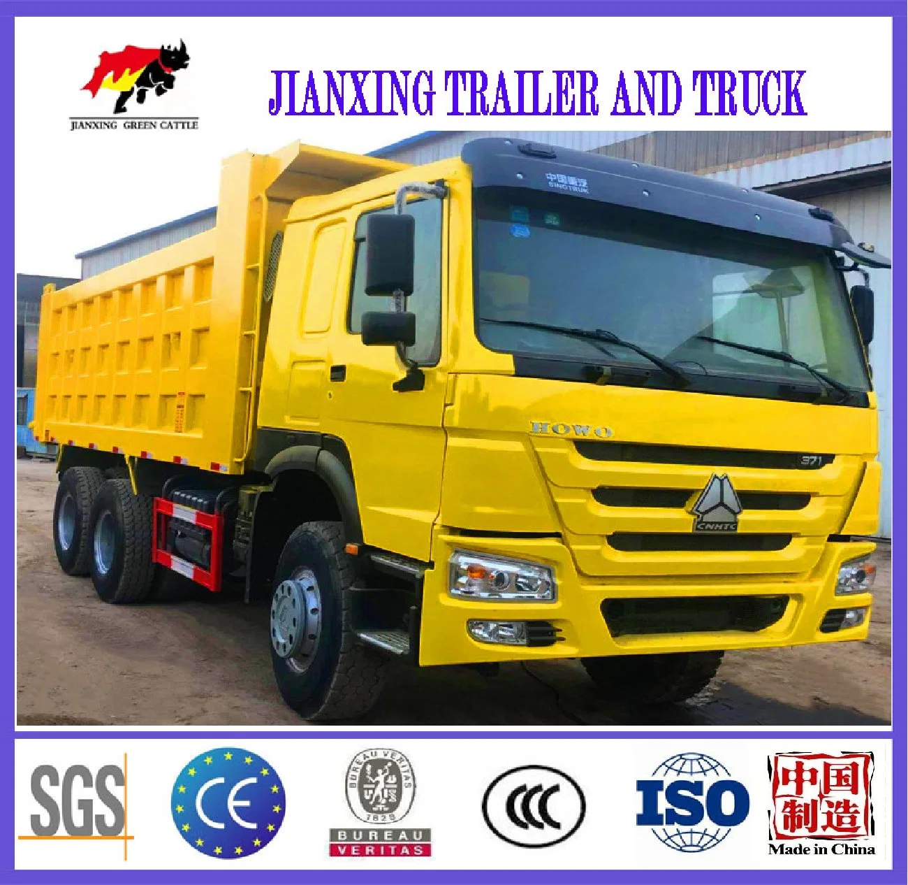 Used HOWO Dump Truck Heavy Truck HOWO Brand Urban Construction Muck Transportation 10 Diesel 31-40 Ton Euro 3 6X4 4 - 6L 15-20t