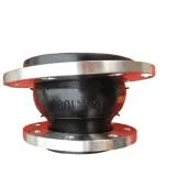 Premium Flanged Connector Carbon Steel EPDM Flexible Single Sphere Rubber Expansion Joint