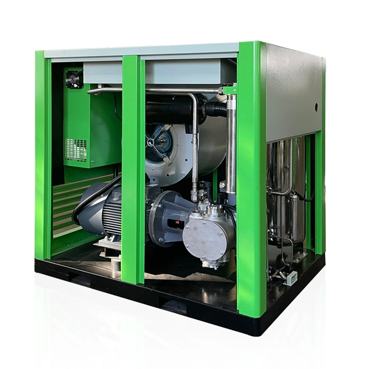 Chine Prix usine 7.5kw huile-Free Water lubrification fréquence de conversion vis Compresseurs d'air compresseurs à vis