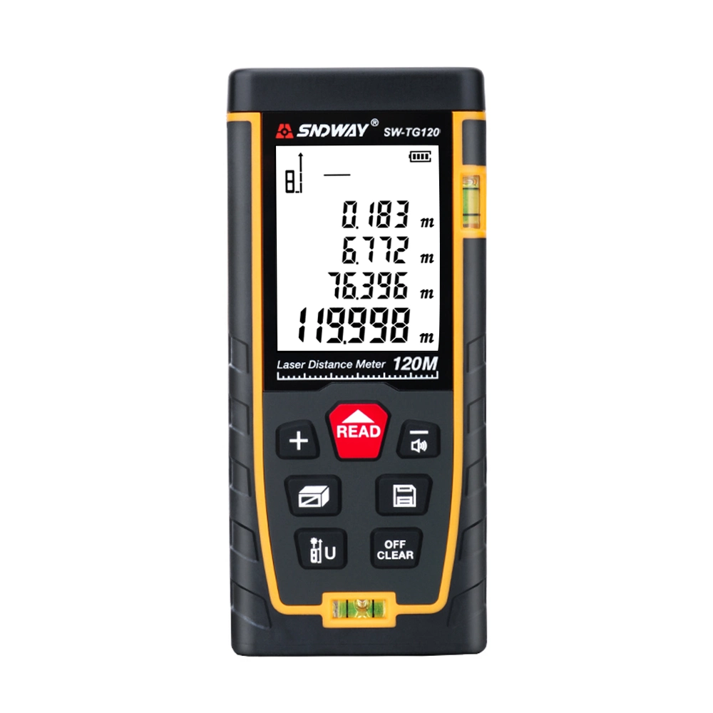 Télémètre laser Trena laser Tape Range Finder Rangefinder 120m Outil de test de la règle de mesure de construction 100 m 70 M. 50 M.