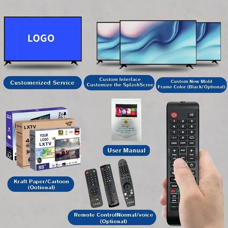 Fabrik Hot Sale Special 4K UHD große Bildschirm Drop resistent TV 100 Zoll Android Smart TV Home Entertainment-System