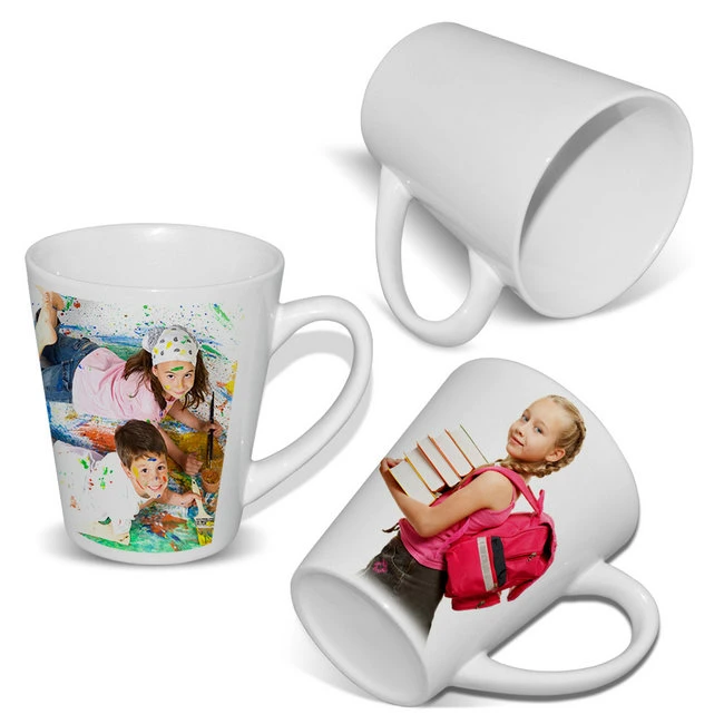 12oz Grade a Conical White Mug Sublimation Printing Mugs