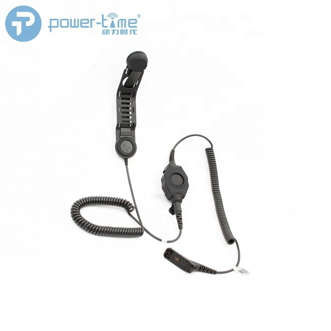 Adaptateur PTT en ligne à conduction osseuse Casque Casque pour Hytera