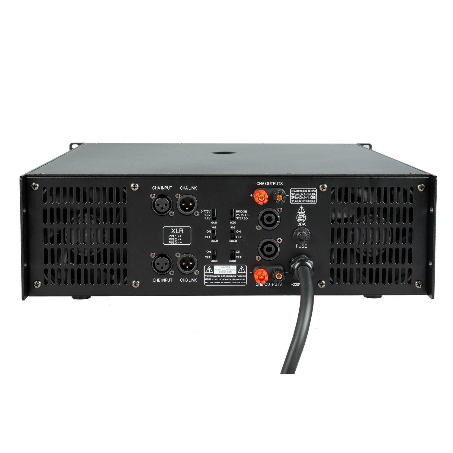 Classe H 3u Ca18 Big Watt amplificador de potência estável populares fase equipamentos, PRO Audio