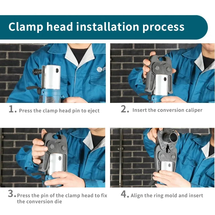 Rivet Tool Pneumatic Hydraulic Powered Hydraulic Crimping Tools in Fire Pipe HVAC Systems