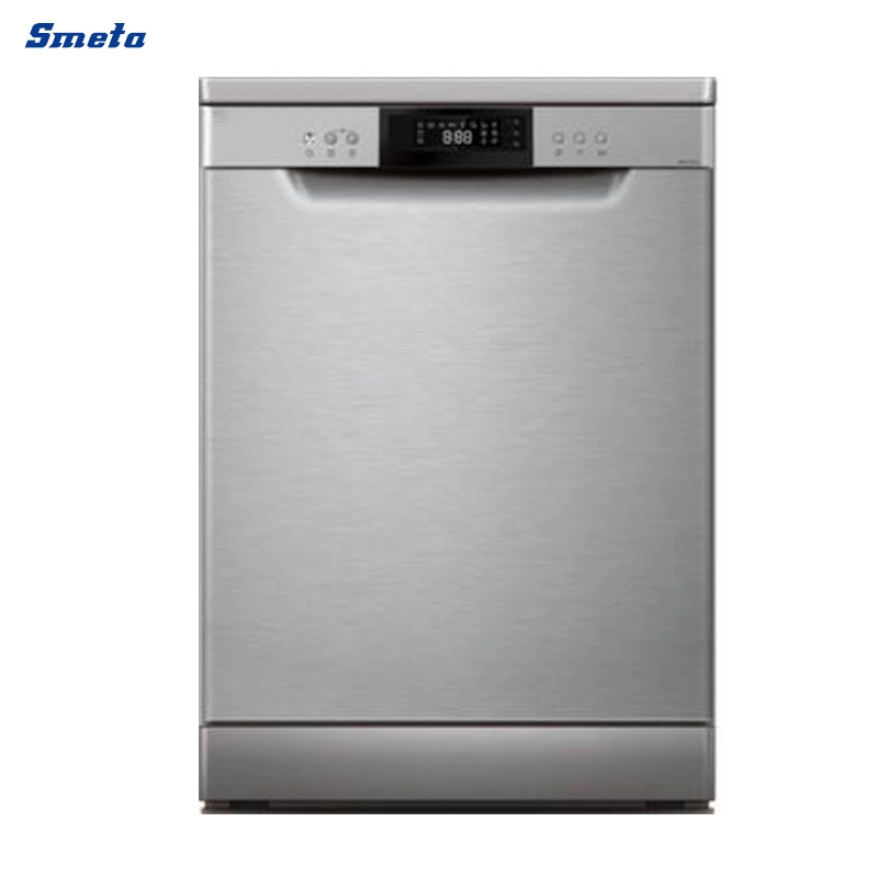 12 Place-Setting Stainless Steel Front LED Display Dishwasher