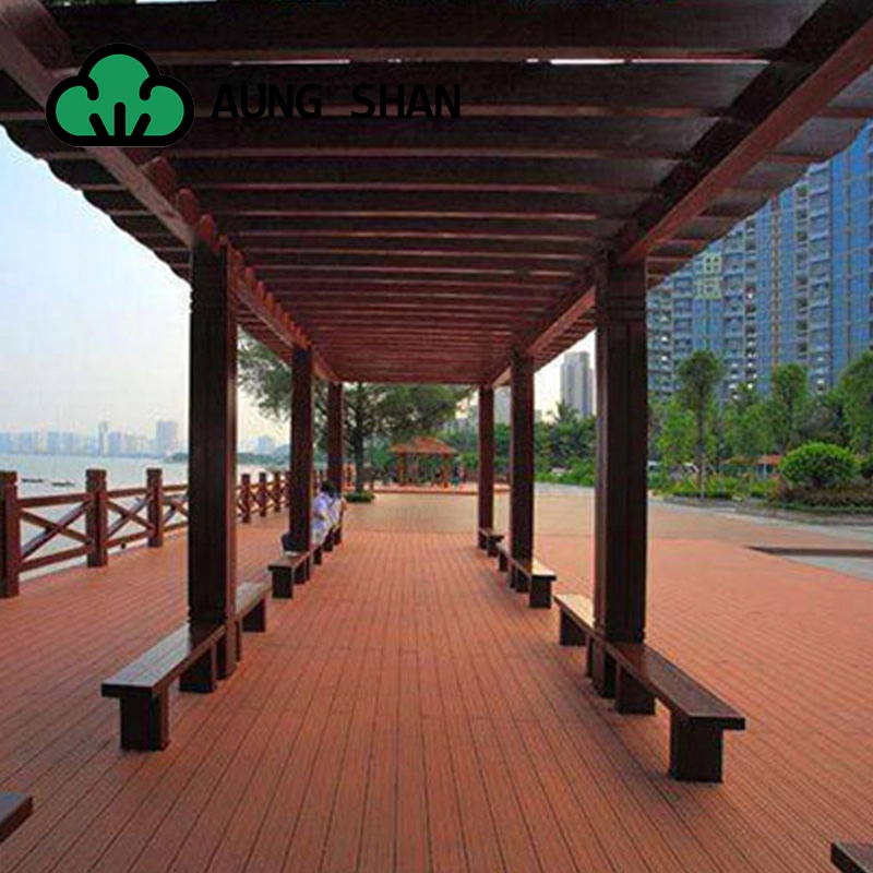 Weather Resistant Anti-Corrosion WPC Easy Cleaning Wood Plastic Composite 3D Embossing Wood Grain Laminate Flooring Board Price