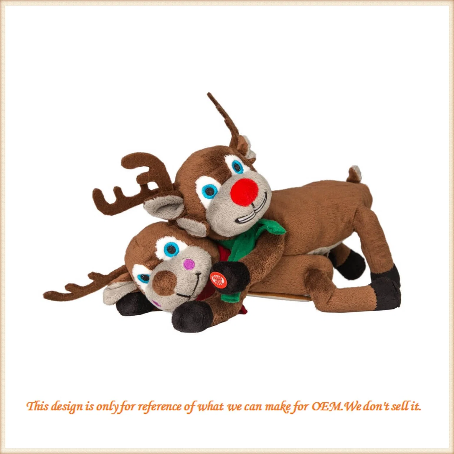 Lovely Christmas Stuffed Soft Toys in Bulk