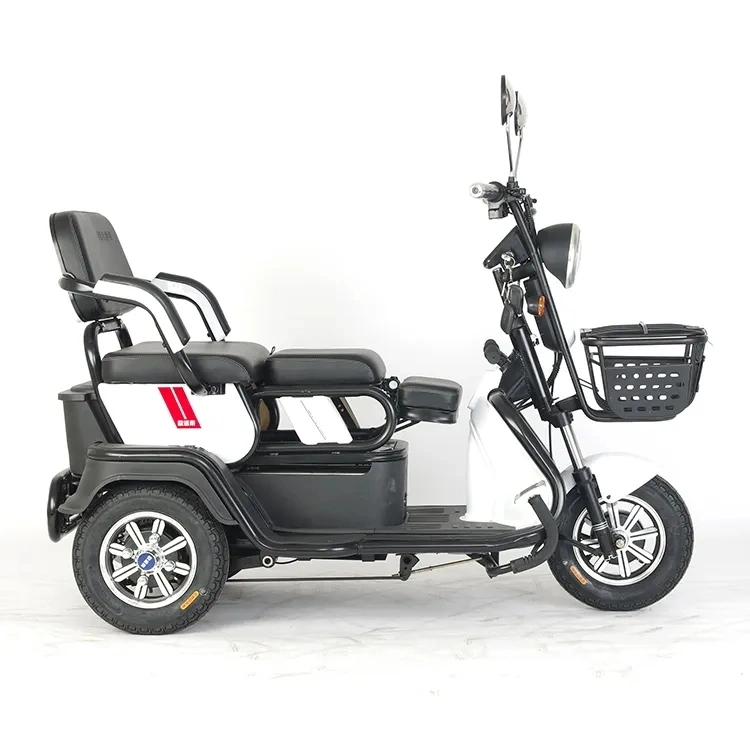 OEM 48V 60V Tricycle Electric Bike Adult Powerful 3 Wheel Tricycle 2 Seat Mobility Scooter Electric 3 Wheels Open Passenger 7-9h