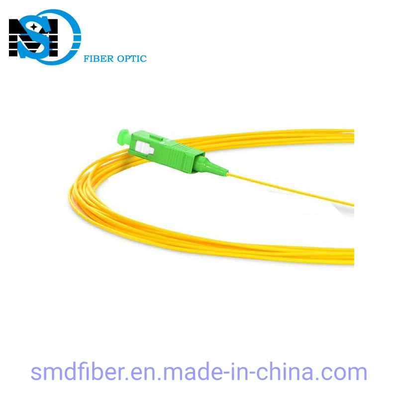 LSZH Sc/APC Singlemode Simplex Fiber Optic Pigtail