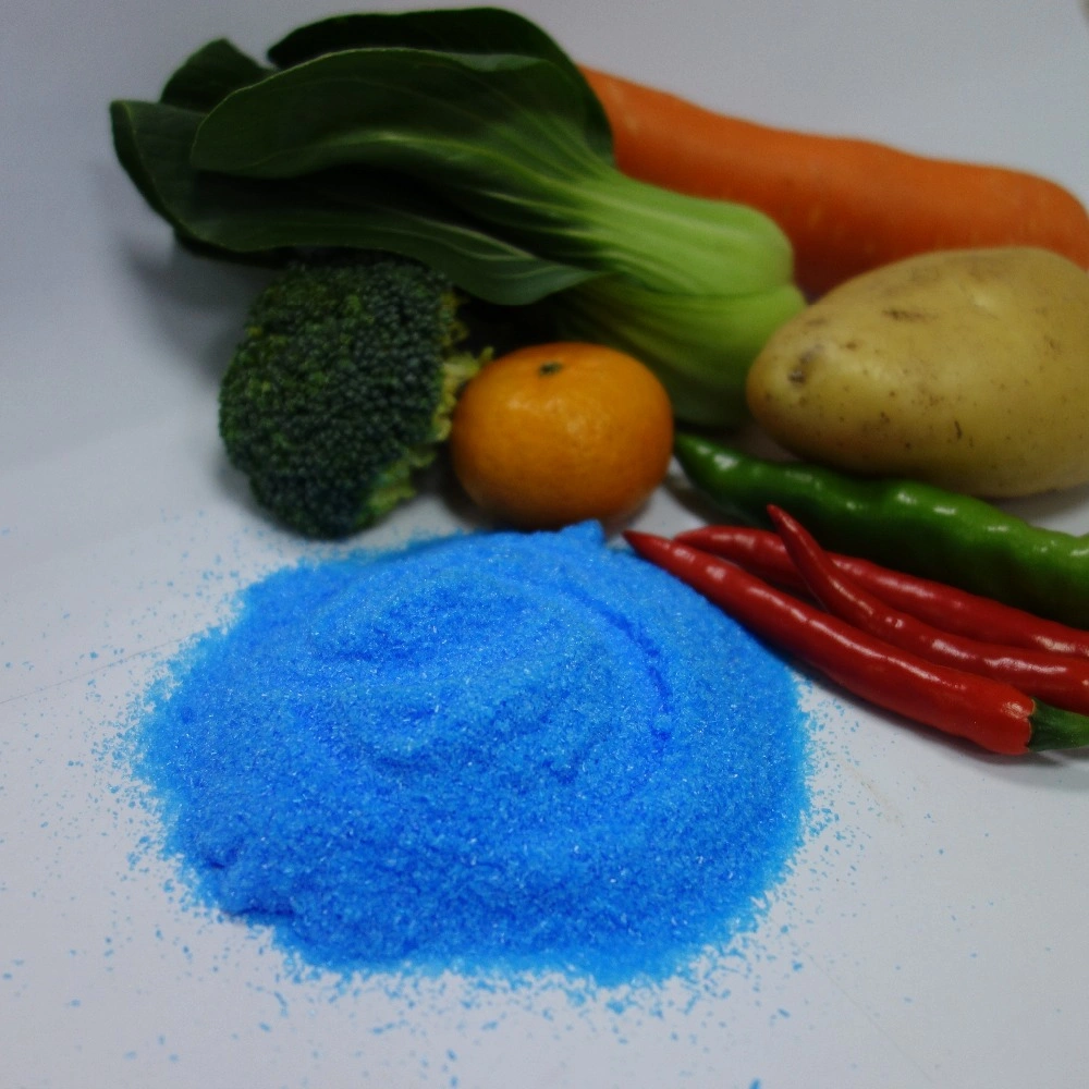 China Sells Blue Powder Copper Sulfate 99% Feed Additive Together with SGS