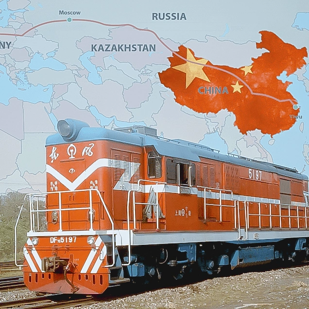 Railway Promotion DDP Freight Rates Train Container Freight to Netherlands Door to Door Shipping Logistics Company