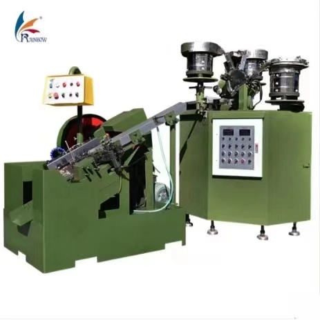 High Speed! M6 Washer Assembly Machine with Thread Roller for Screws