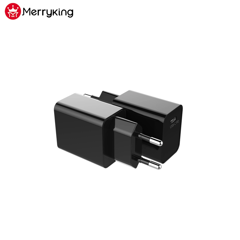 Pd Charger 18W EU Wall Mount Travel Charger Adapter for Mobile Phone&Tablet