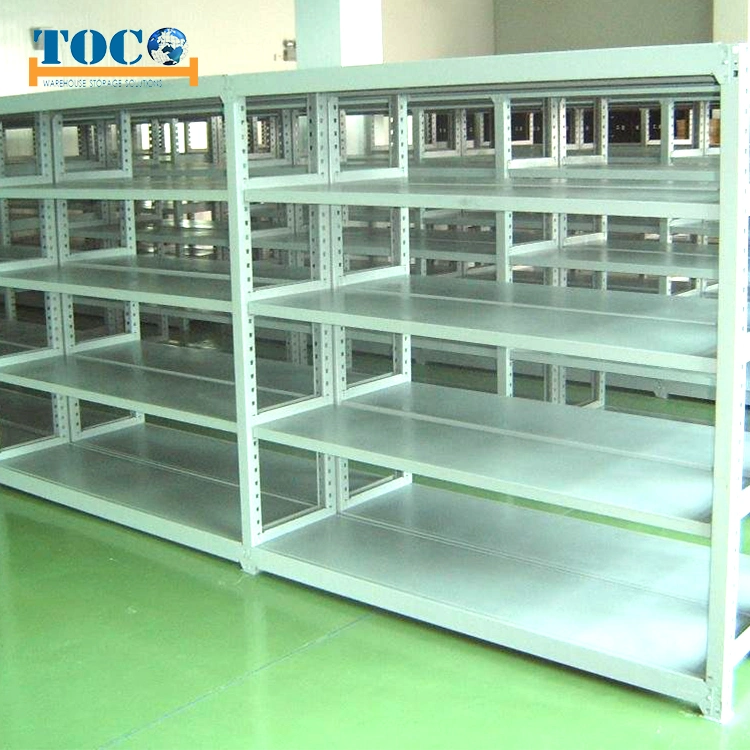 Painted Boltless Shelving Panel Adjustable and Movable for Spare Parts