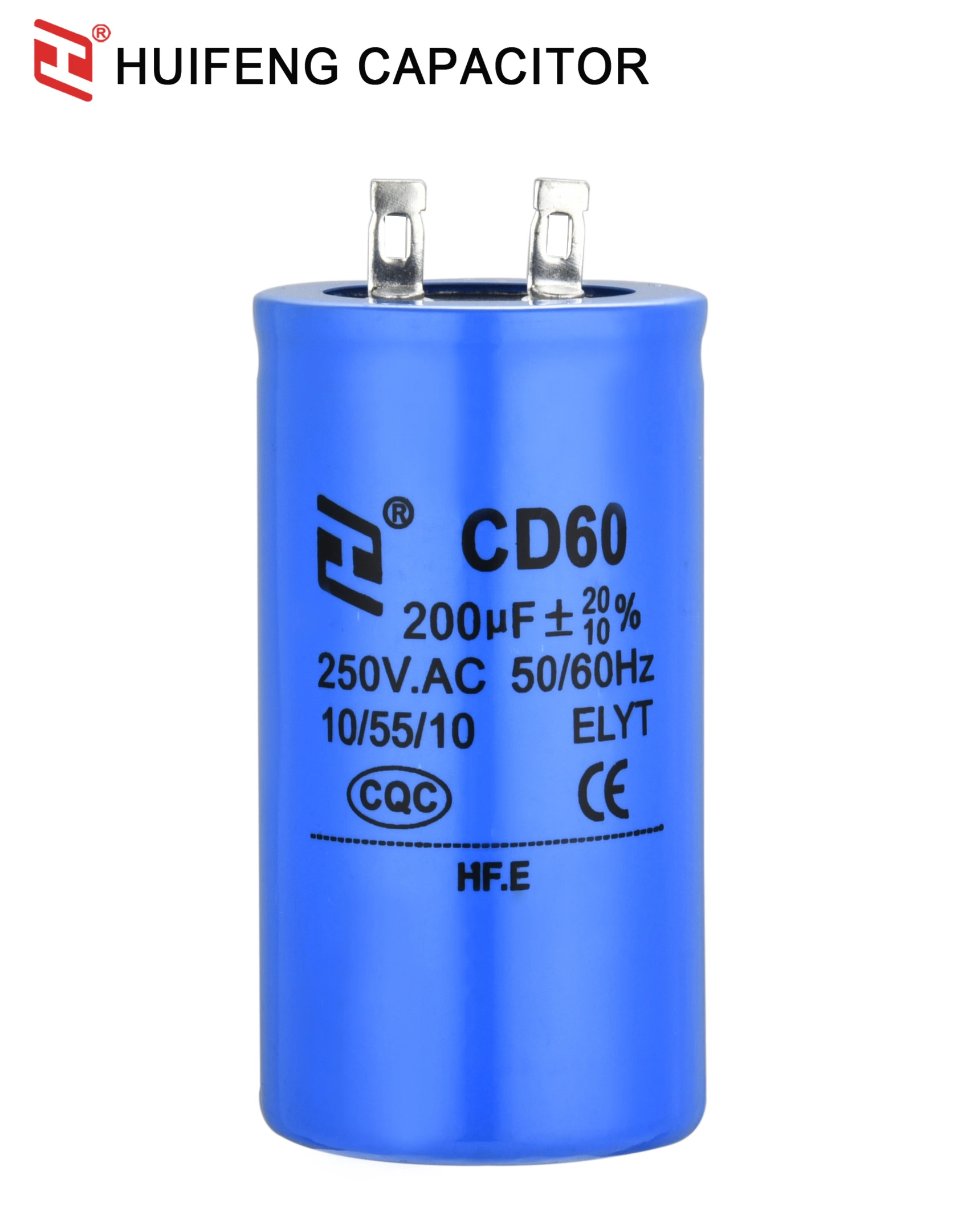 CD60 200UF 250V Aluminum Electrolysis Polypropylene Film Resistor Capacitor Single Lead out