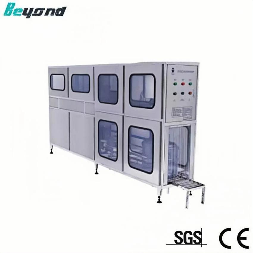 Qgf Series Aseptic 3&5 Gallon Beverage Barrel Alkaline Mineral Water Washing Liquid Filling Packaging Processing Machine