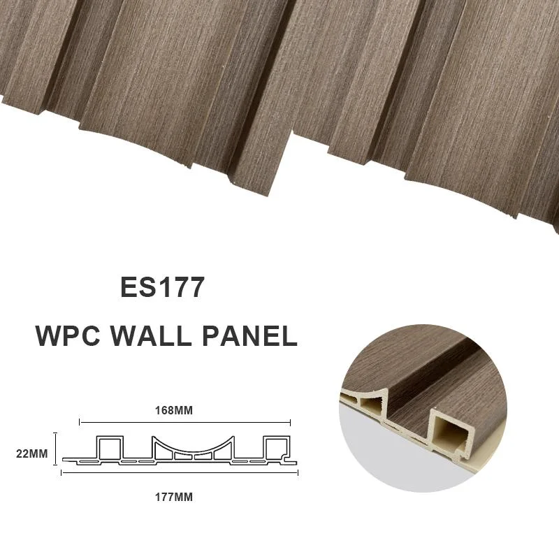 Evoke WPC Composite High quality/High cost performance  Integrated Decorative Moulding Wall Board