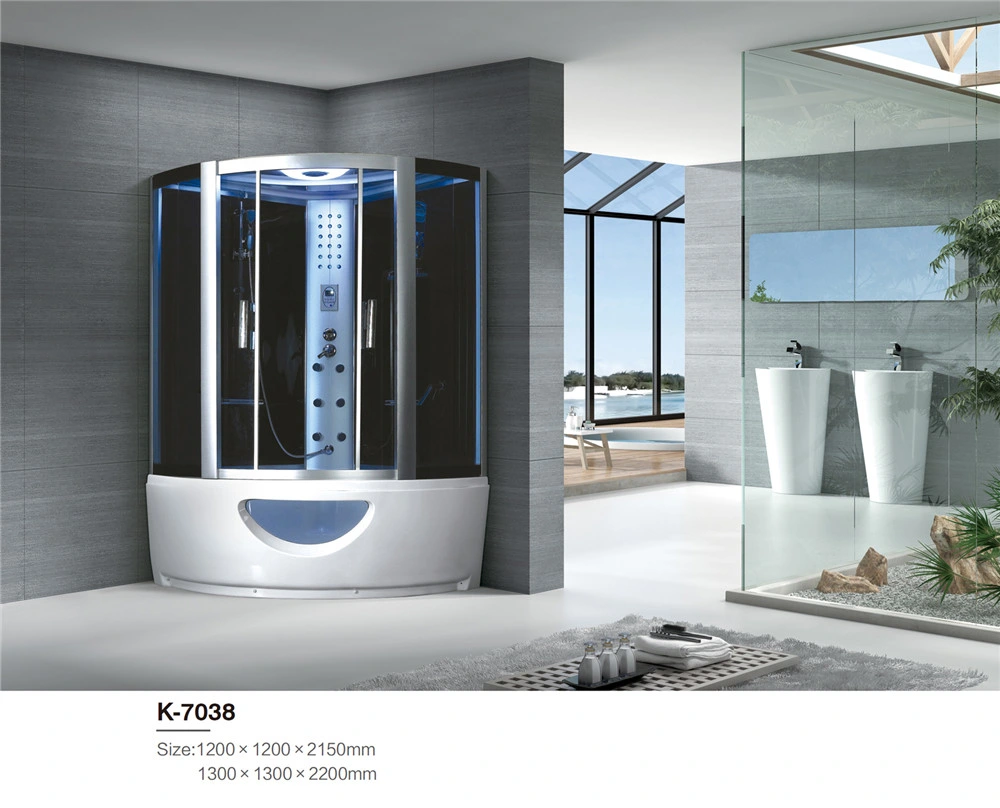 Hotel Acrylic Bathroom European Complete Aluminum Simple Enclosure Shower Steam Room