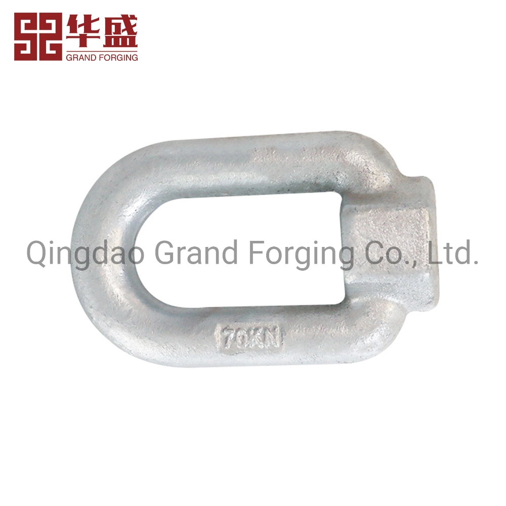 Hot-Selling Power Rigging Forged Carbon Steel Hot-DIP Galvanized Gold Ring