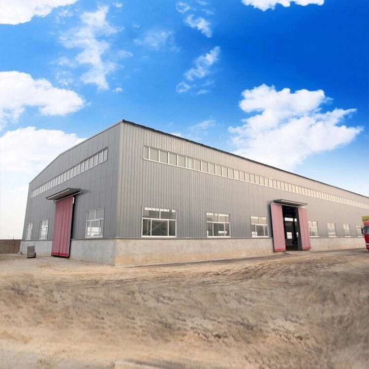 Vorgefertigte Portal Frame Konstruktion Pre Engineered Metal Building Zwei Geschossen Stahlkonstruktion Hangar Schuppen Fabrik Farm Werkstatt Metall-Lager mit SGS CE BV