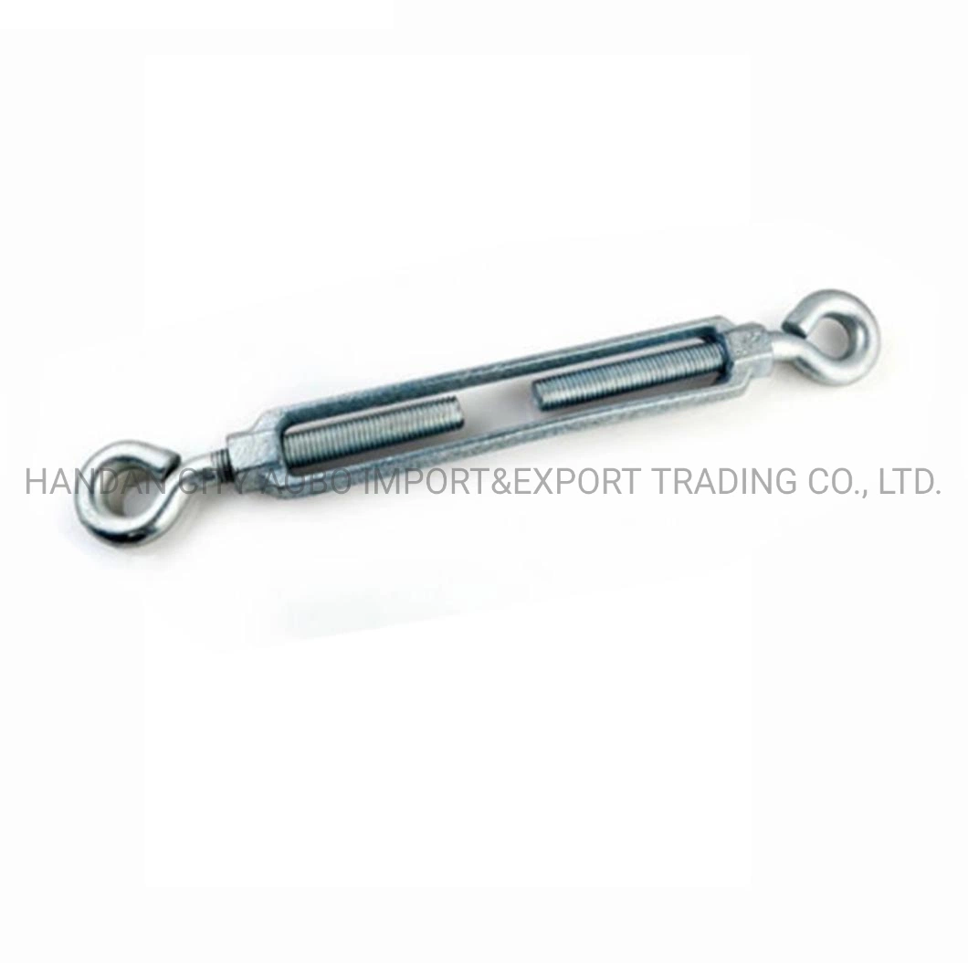 DIN1480 Galvanized Drop Forged Eye Hook Turnbuckle