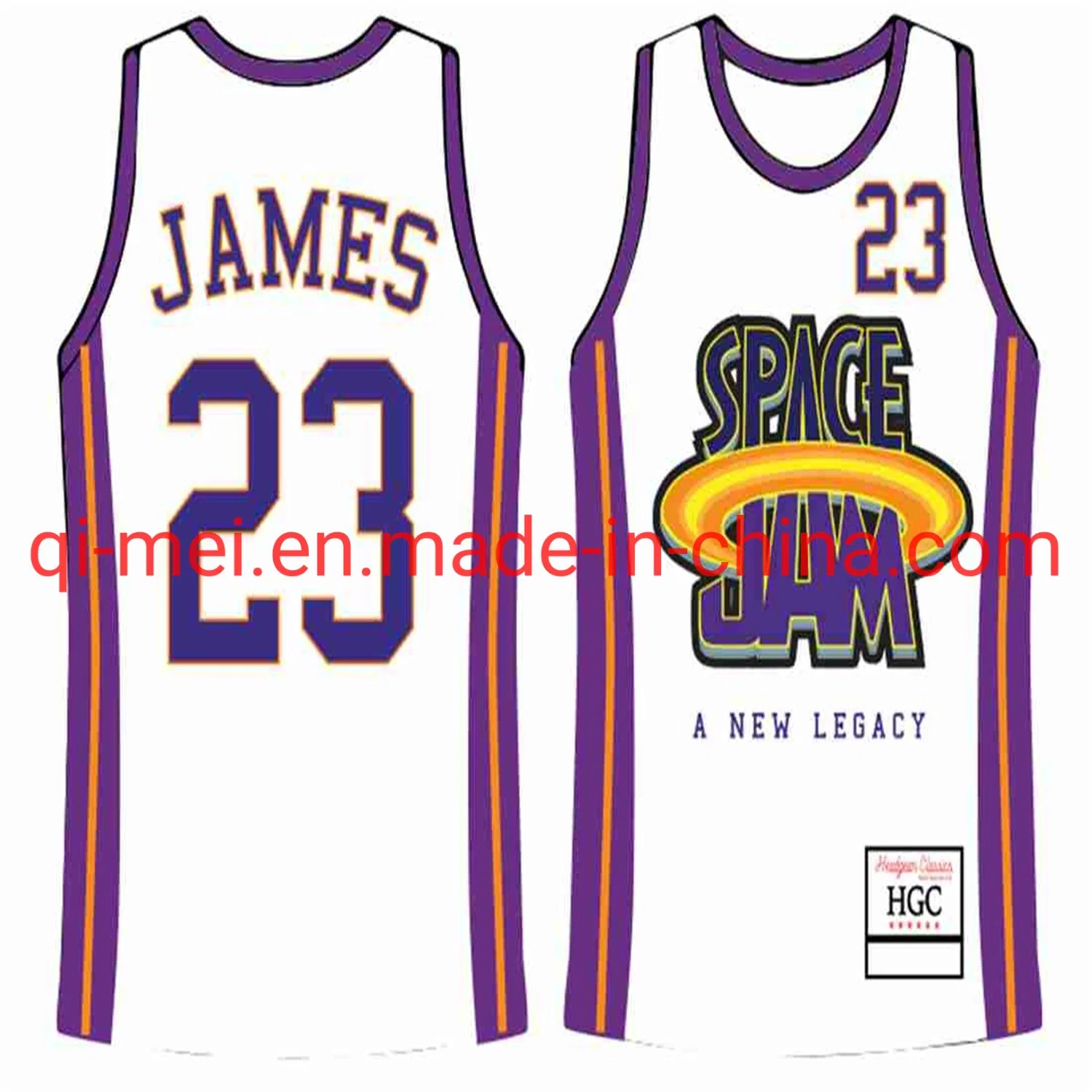 Cheap 1 23 Le-Bron James Space Jam New Legacy Star Spangle Black White N-Ba Basketball Jerseys