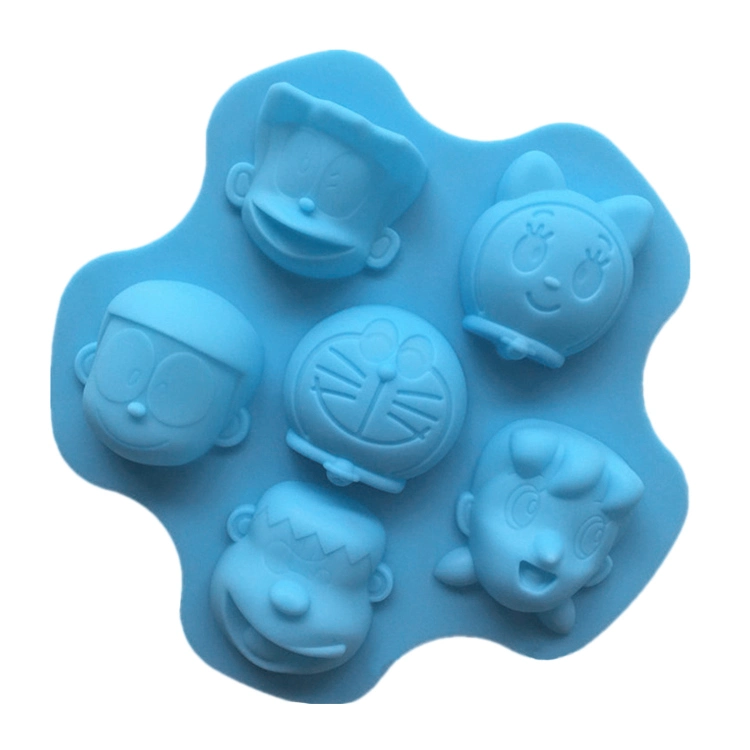 Manufacturer Wholesale/Supplier Doraemon Cartoon Silicone Mold for Candle Soap Cake Making