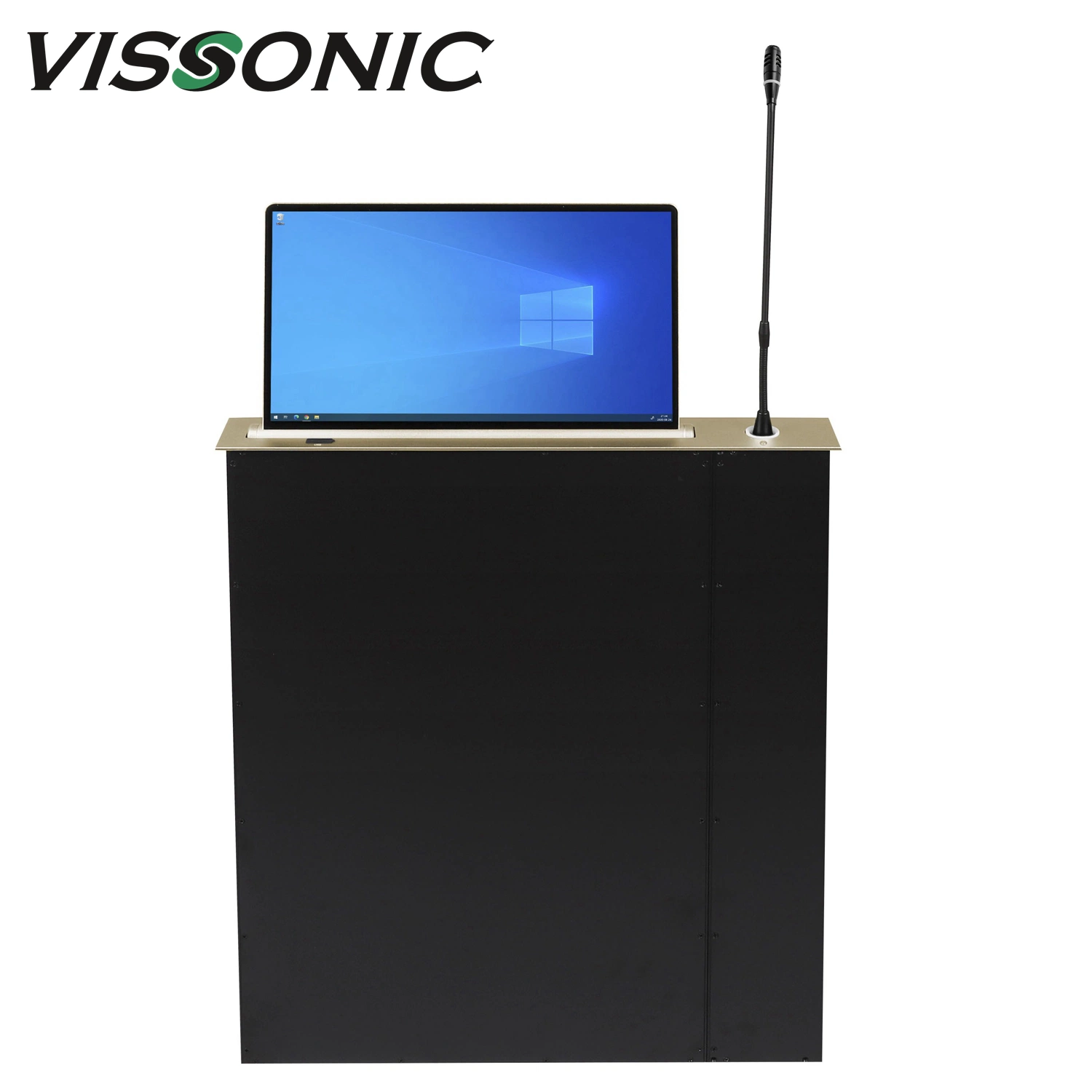 Modern Design Paperless Conference System Lifting Touch Screen with Lifting Microphone