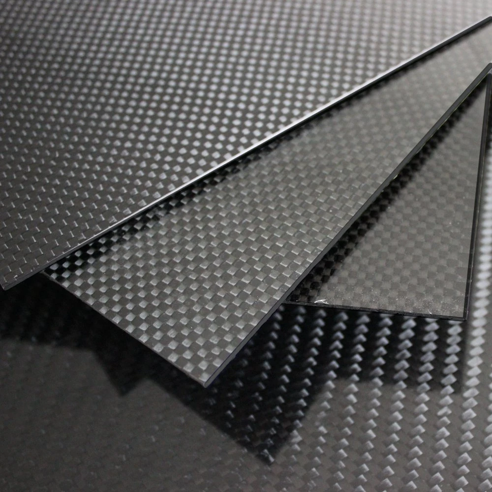 New 3K Plain Matte Full Carbon Fiber Sheets 3.0mm Composite Hardness Material