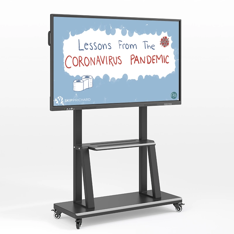 Best Selling 65 Inch Interactive Whiteboard Portable Flat Panel Display LCD Clever Touch Digital Screen