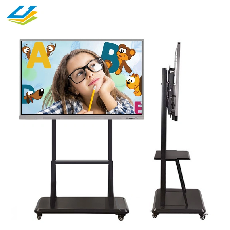 55 65 75 86 Inch 20 Finger Touch Screen Monitor Educational Equipment Interactive Board Whiteboard Smart Board for School