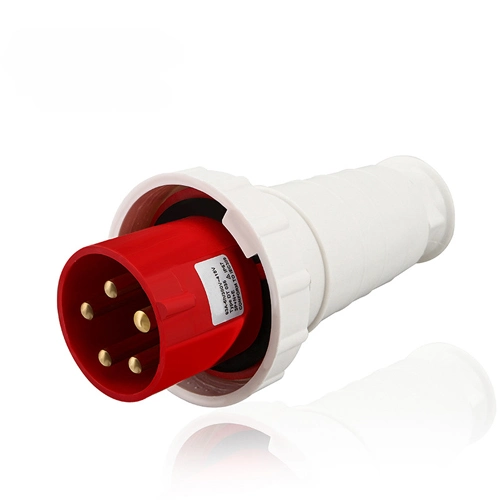 IEC60309 IP67 3p+N+E 5pin 125A Movable Electric Power Charger Plug