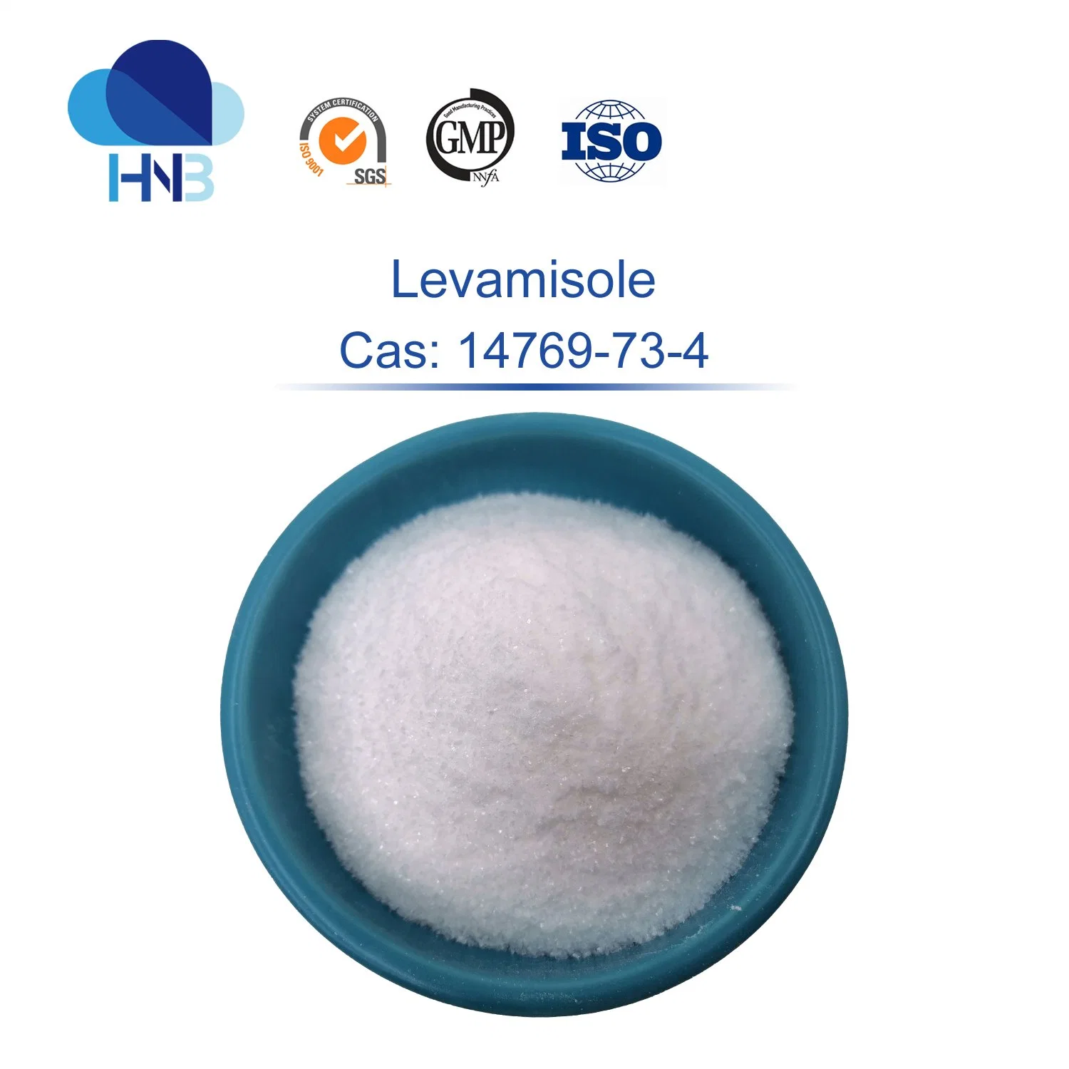 API Raw Powder CAS 16595-80-5 99% Purity Levamisole