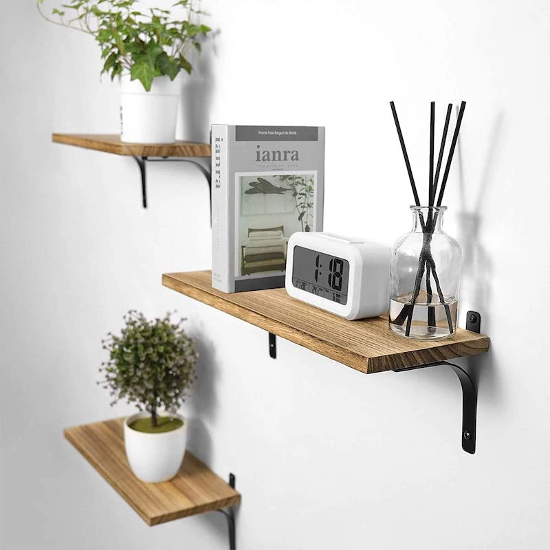 Wooden Kitchenware Bathroom Storage Kitchen Display Metal Rack