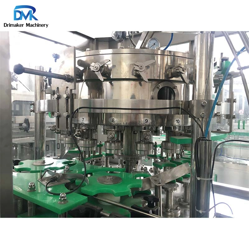 Fully Automatic Carbonated Soft Soda Carbonated Beer Liquid Packing Can Filling Machine