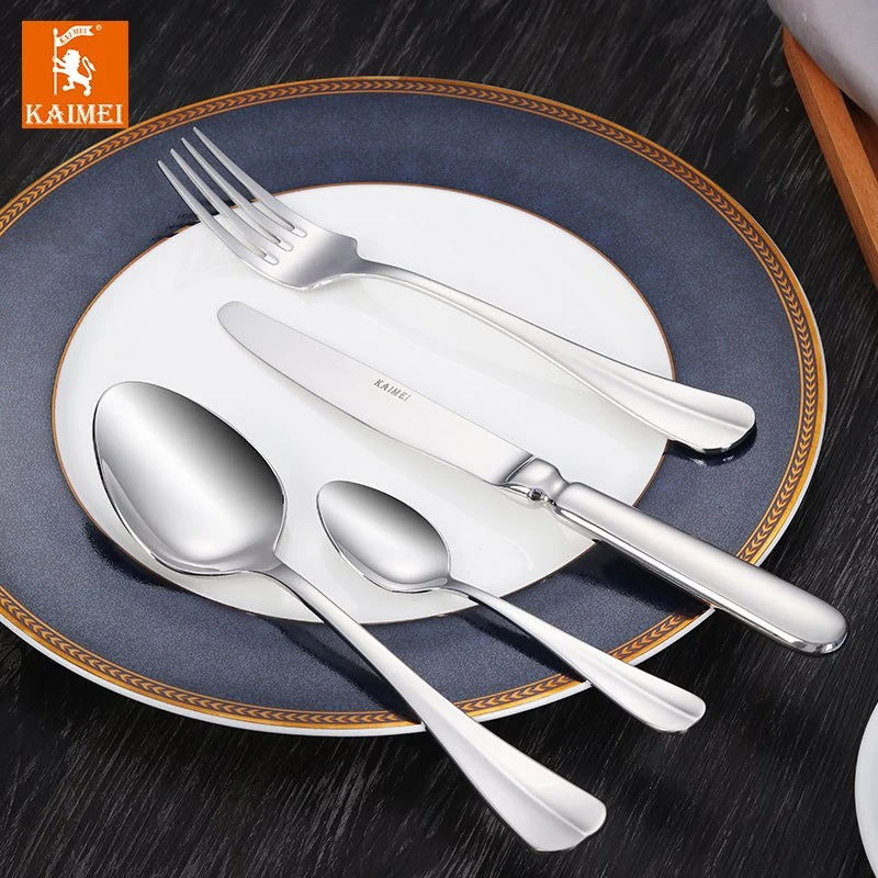 304 Stainless Steel Cutlery Tableware Fork/Spoon/Knife Environmental Dinnerware for Hotel/Restaurant/House/Gift with LFGB/EU/SGS Certificate