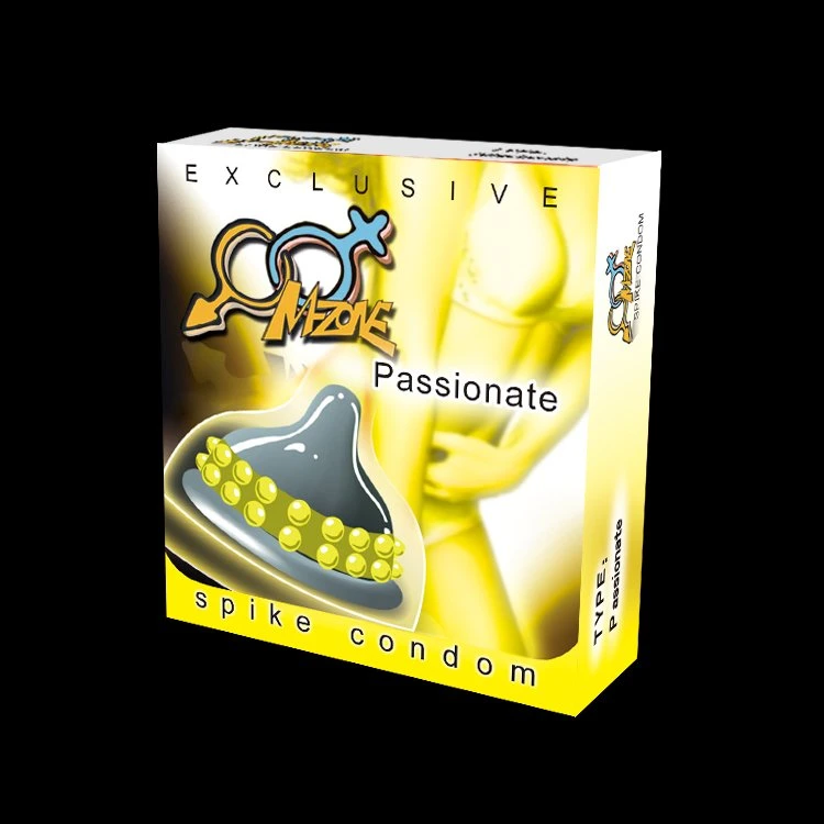 Men Original Spike Condom and Vibrator with Silicon