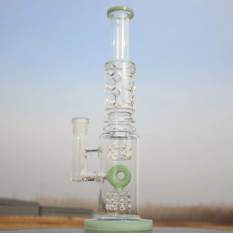 Al por mayor vidrio agua tubo vidrio ahumado DAB Rigs aceite de vidrio Vaso de tubo