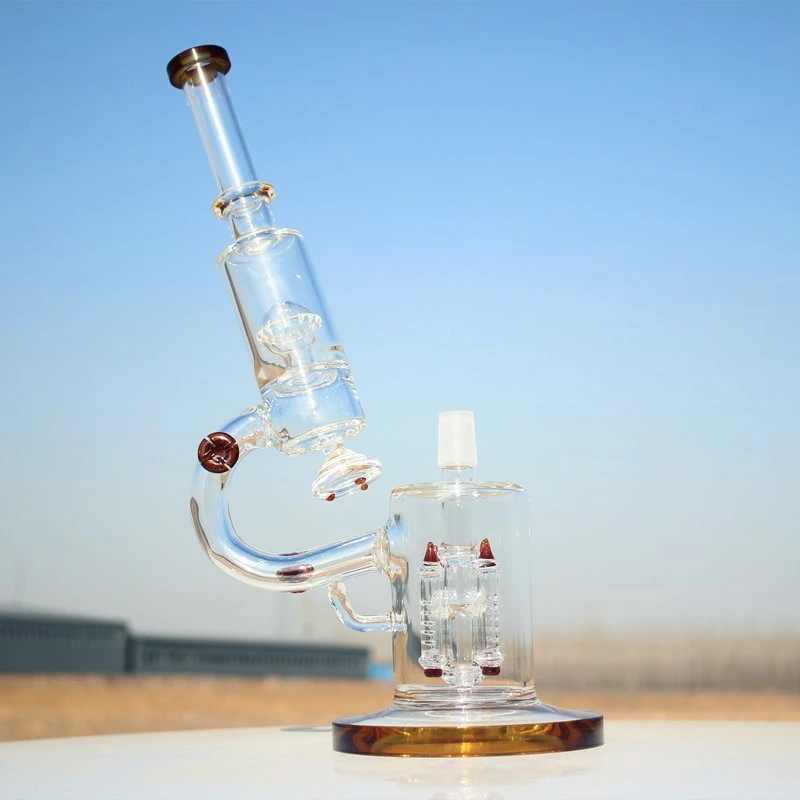 Wholesale/Supplier New Style Glass Recycler Oil DAB Rig Glass Smoking Pipe