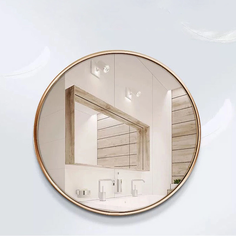 Round Smart Touch Sensor LED Makeup Bathroom Mirror Furniture for Home Decoration Hotel