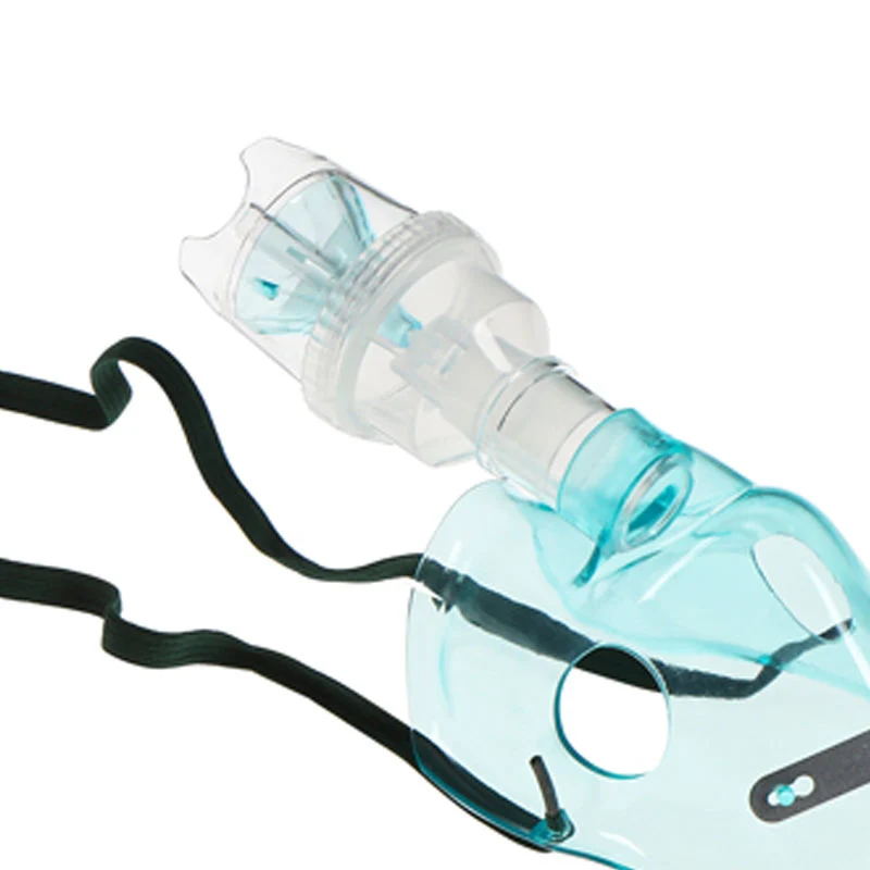 Хирургические принадлежности Медицинский CE ISO прозрачный 3 года Гарантия ПВХ Маска распылителя для дыхания кислородом