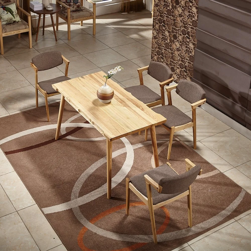 Mesa de Café de Madera Natural Roble sólido moderno Living Room Furniture Diseñador