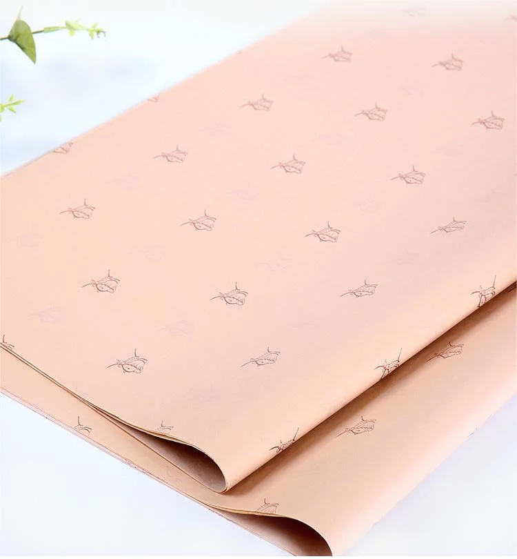 Wholesaler Logo Brand Packaging Gift Tissue Custom Printed Wrapping Paper