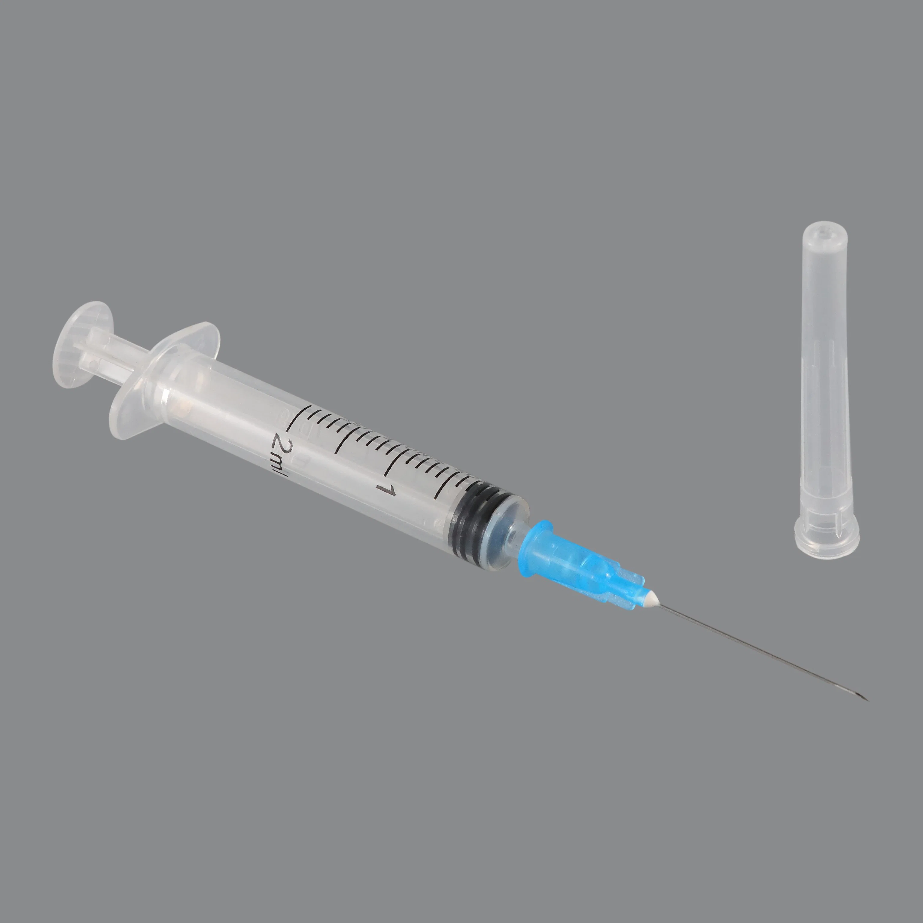 Convenient Medical Grade PP or PE for Barrel and Plunger Syringe