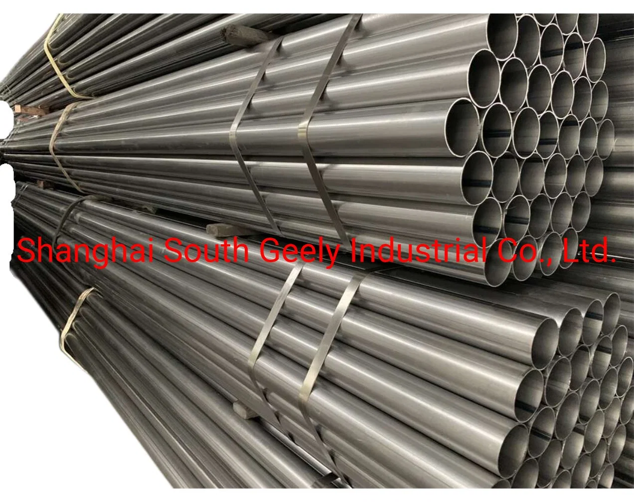 SA1c/SA1d/SA1e/Dx51d/Dx53D/Dx54D Tuyau et tube en acier soudé aluminisé/aluminium revêtu/aluzinc Hfw/carré As80/As120 selon les normes JIS/En pour silencieux ou échappement.